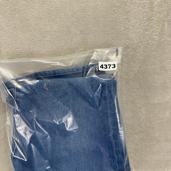 Loft Jeans Women 10/30 Petite Slim Flare Sailor Pocket Hi Rise Medium Wash Denim - Picture 14 of 14